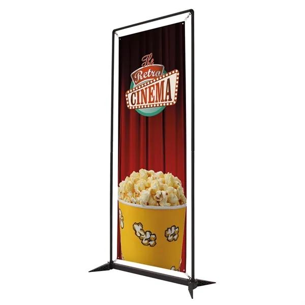 3.5' FrameWorx display with one-sided Titan no-curl opaque fabric.... from ASI 87188 Showdown Displays