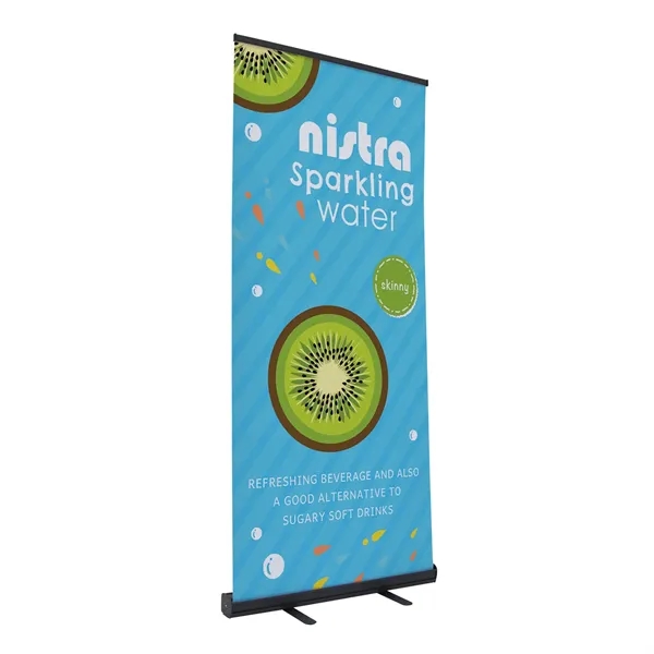 36" economy retractor kit with no-curl opaque fabric.... from ASI 87188 Showdown Displays