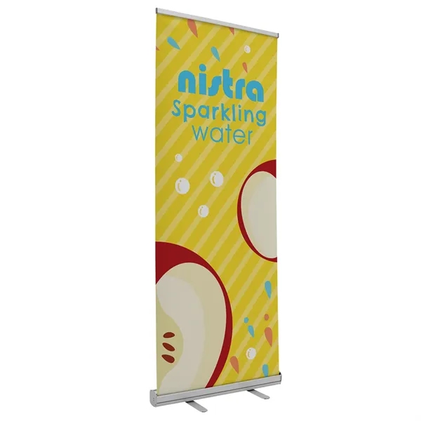 31.5" economy retractor kit with no-curl opaque fabric.... from ASI 87188 Showdown Displays