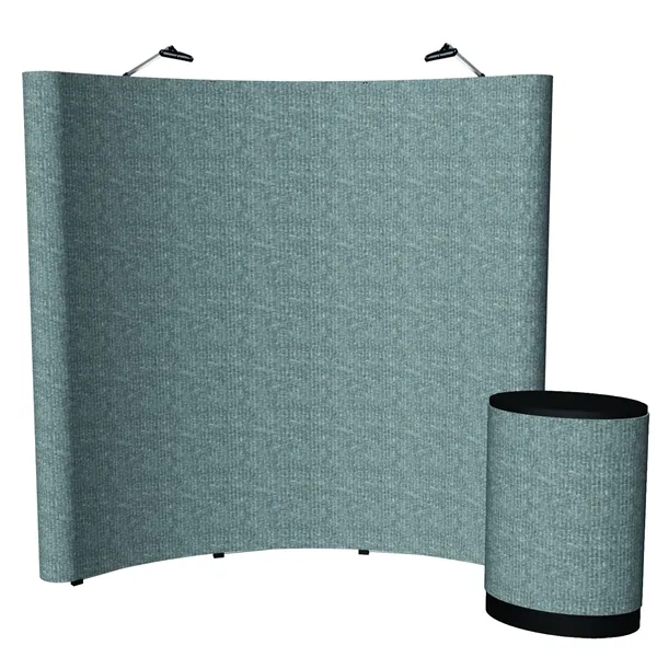 100" x 91.38" x 31" Echo pop-up display with aluminum magnetic... from ASI 87188 Showdown Displays