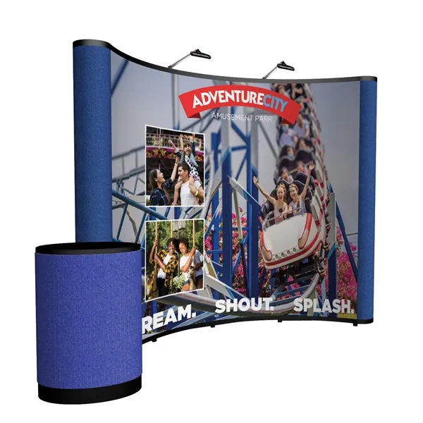 10' curved Show 'N Rise floor kit.... from ASI 87188 Showdown Displays