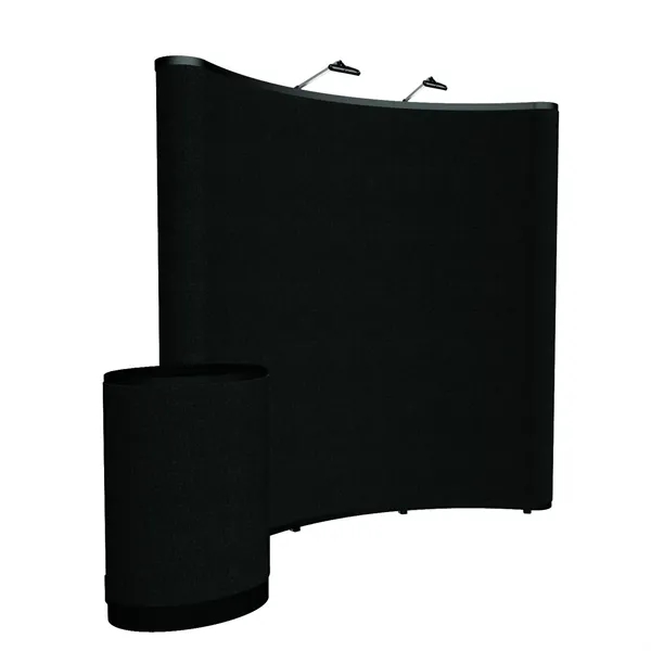 8' curved Show 'N Rise floor display kit.... from ASI 87188 Showdown Displays