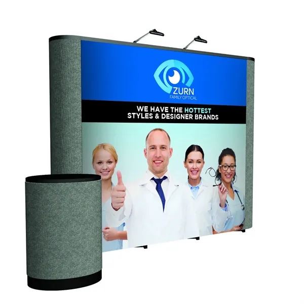 10' Straight ARISE floor display kit.... from ASI 87188 Showdown Displays