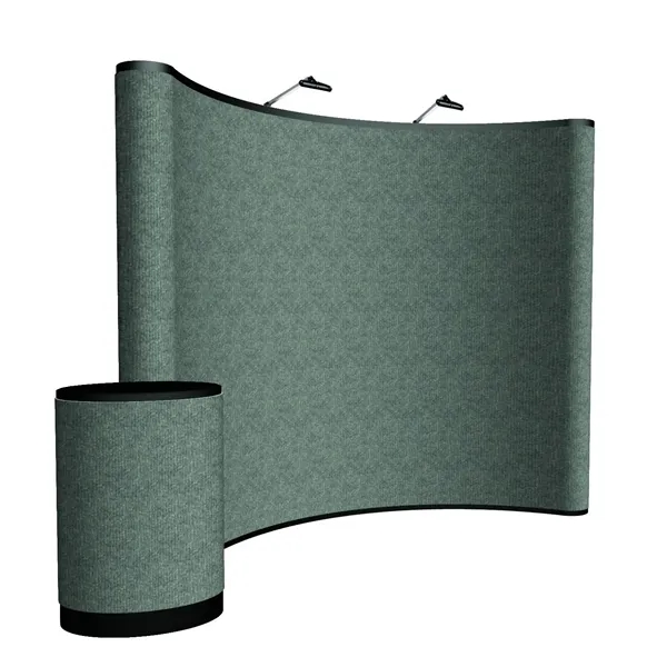 8' curved ARISE floor display kit.... from ASI 87188 Showdown Displays