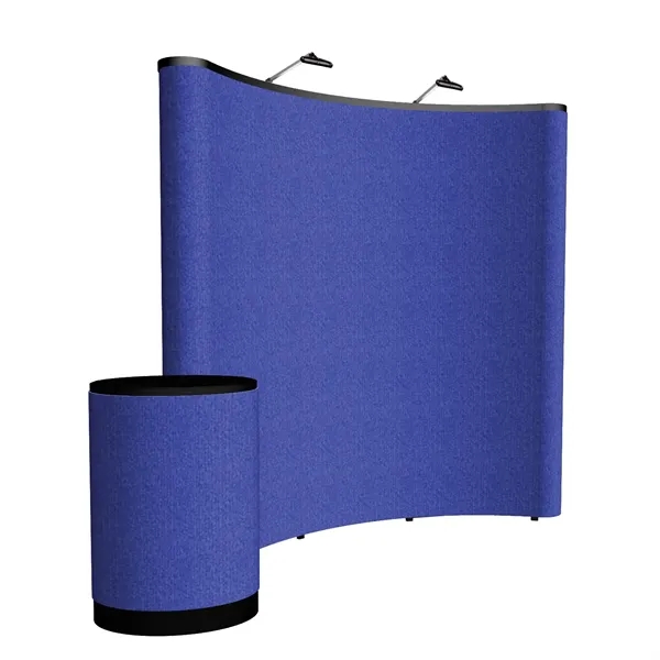 8' curved ARISE floor display kit.... from ASI 87188 Showdown Displays