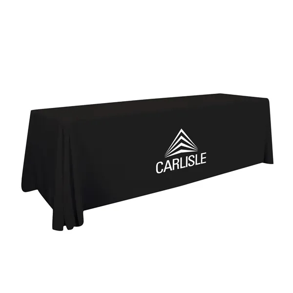 8' table throw made of 100% woven polyester pongee fabric with... from ASI 87188 Showdown Displays