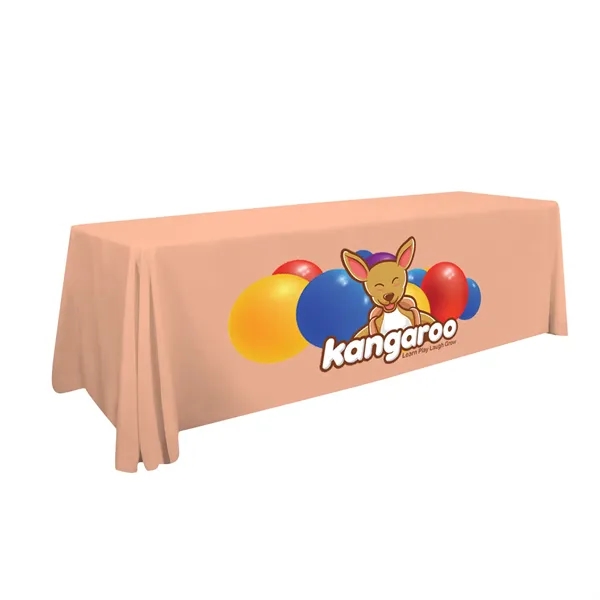 8' standard table throw made of polyester with 4 sides, draped... from ASI 87188 Showdown Displays