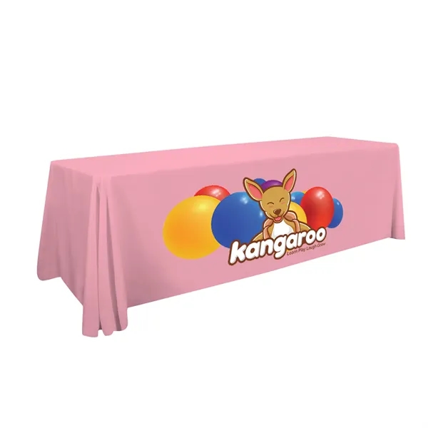 8' standard table throw made of polyester with 4 sides, draped... from ASI 87188 Showdown Displays