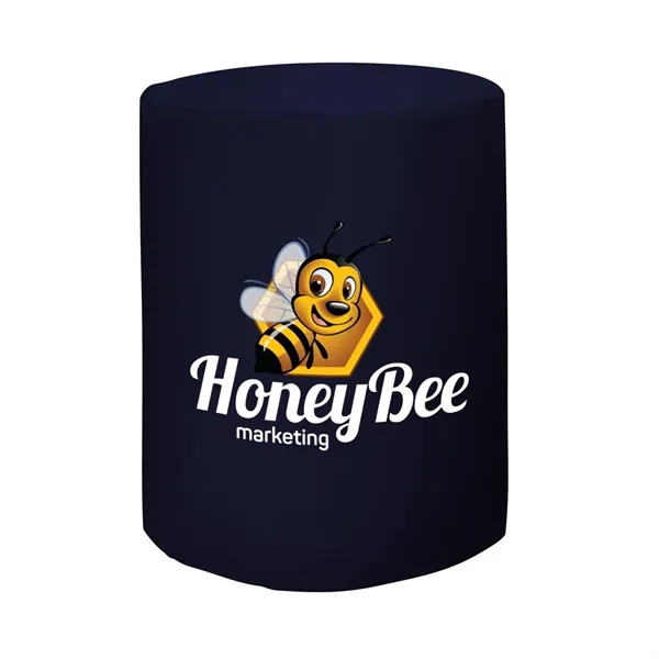 Polyester poplin fitted table throw designed to fit 31.5" round, bar-height... from ASI 87188 Showdown Displays