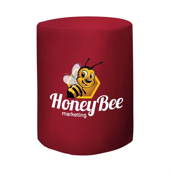 Polyester poplin fitted table throw designed to fit 31.5" round, bar-height... from ASI 87188 Showdown Displays