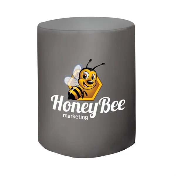 Polyester poplin fitted table throw designed to fit 31.5" round, bar-height... from ASI 87188 Showdown Displays