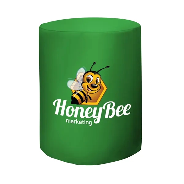 Polyester poplin fitted table throw designed to fit 31.5" round, bar-height... from ASI 87188 Showdown Displays