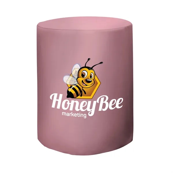 Polyester poplin fitted table throw designed to fit 31.5" round, bar-height... from ASI 87188 Showdown Displays