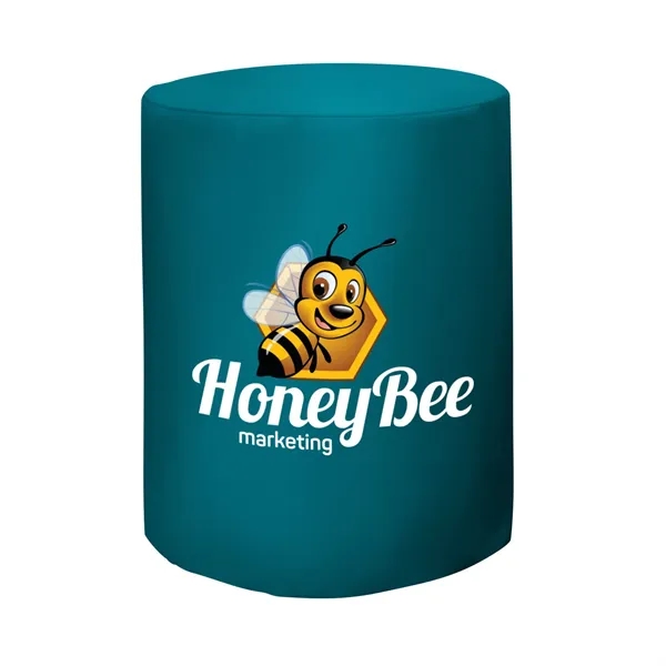 Polyester poplin fitted table throw designed to fit 31.5" round, bar-height... from ASI 87188 Showdown Displays