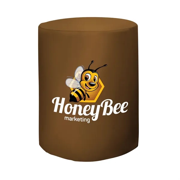 Polyester poplin fitted table throw designed to fit 31.5" round, bar-height... from ASI 87188 Showdown Displays