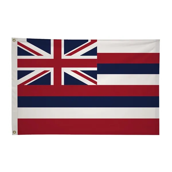 2' x 3' state flag made of nylon with a snow-white... from ASI 87188 Showdown Displays