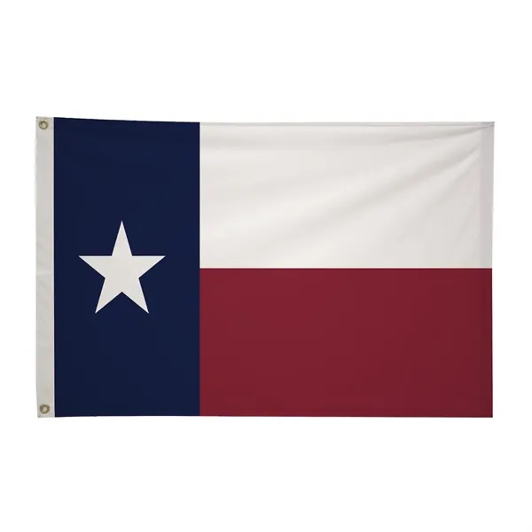 2' x 3' state flag made of nylon with a snow-white... from ASI 87188 Showdown Displays