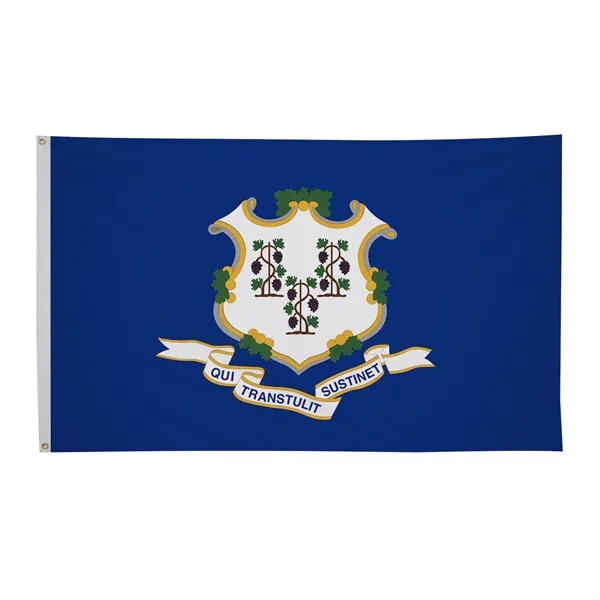 3' x 5' state flag made of nylon with a snow-white... from ASI 87188 Showdown Displays