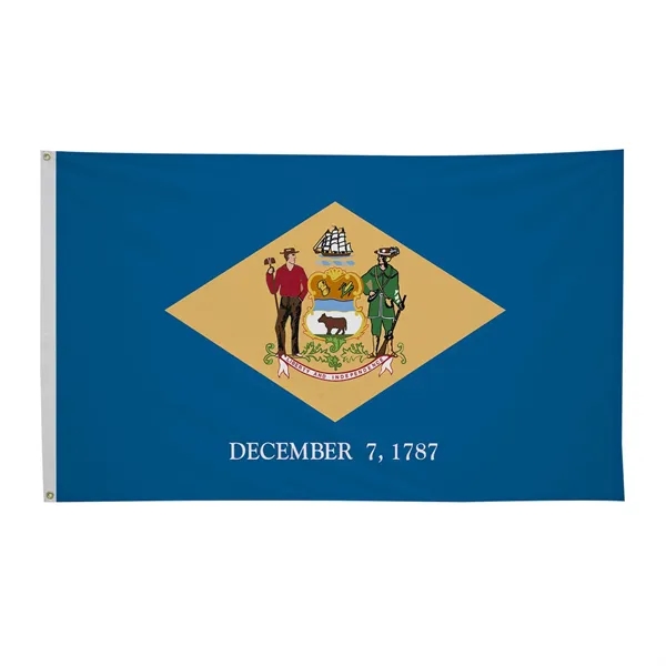 3' x 5' state flag made of nylon with a snow-white... from ASI 87188 Showdown Displays