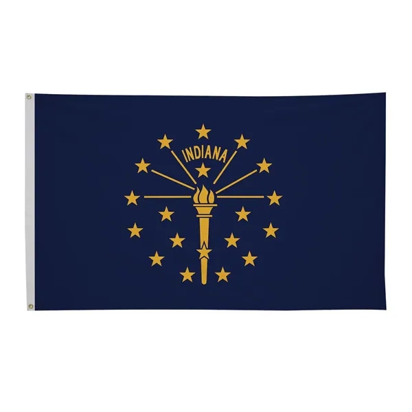 3' x 5' state flag made of nylon with a snow-white... from ASI 87188 Showdown Displays