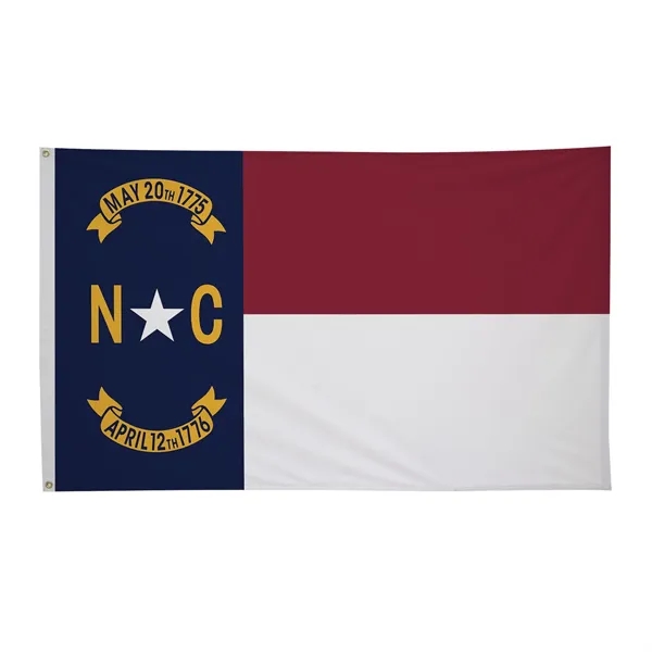 3' x 5' state flag made of nylon with a snow-white... from ASI 87188 Showdown Displays