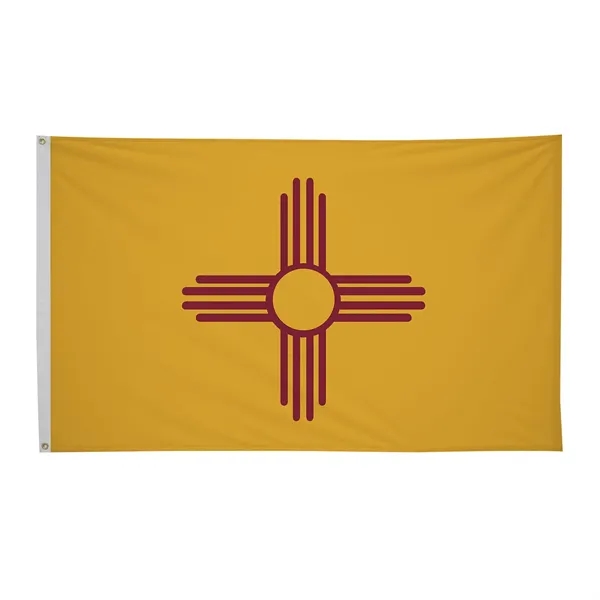 3' x 5' state flag made of nylon with a snow-white... from ASI 87188 Showdown Displays