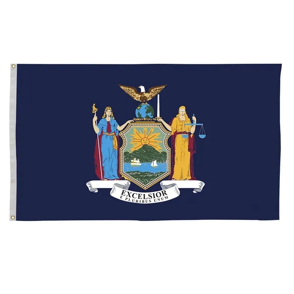 3' x 5' state flag made of nylon with a snow-white... from ASI 87188 Showdown Displays