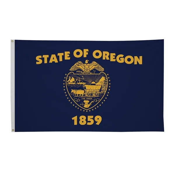 3' x 5' state flag made of nylon with a snow-white... from ASI 87188 Showdown Displays