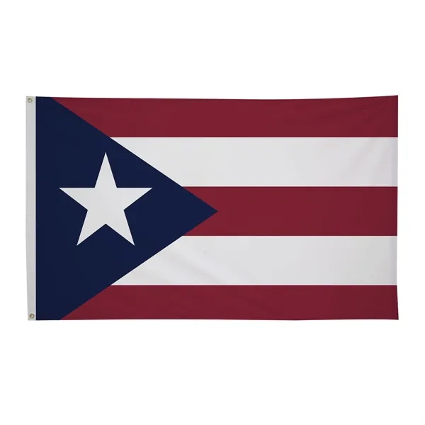 3' x 5' state flag made of nylon with a snow-white... from ASI 87188 Showdown Displays