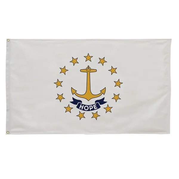 3' x 5' state flag made of nylon with a snow-white... from ASI 87188 Showdown Displays