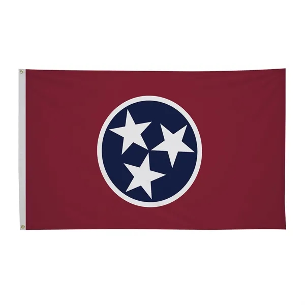 3' x 5' state flag made of nylon with a snow-white... from ASI 87188 Showdown Displays