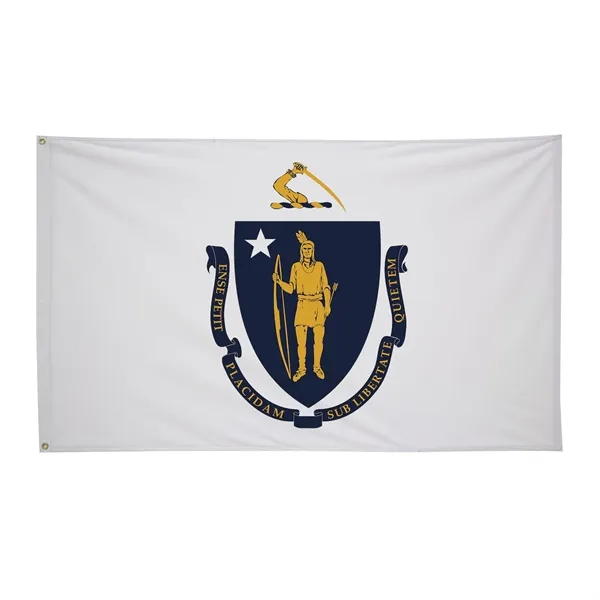 3' x 5' state flag made of nylon with a snow-white... from ASI 87188 Showdown Displays