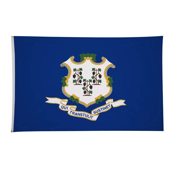 4' x 6' state flag made of nylon with a snow-white... from ASI 87188 Showdown Displays