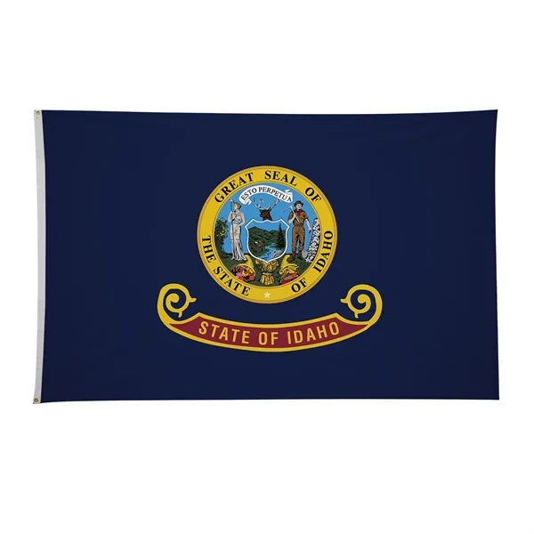 4' x 6' state flag made of nylon with a snow-white... from ASI 87188 Showdown Displays