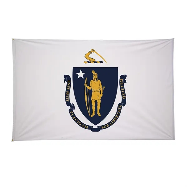 4' x 6' state flag made of nylon with a snow-white... from ASI 87188 Showdown Displays