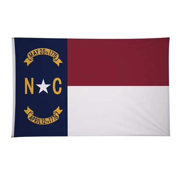 4' x 6' state flag made of nylon with a snow-white... from ASI 87188 Showdown Displays