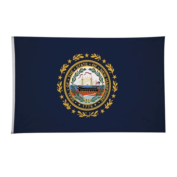 4' x 6' state flag made of nylon with a snow-white... from ASI 87188 Showdown Displays