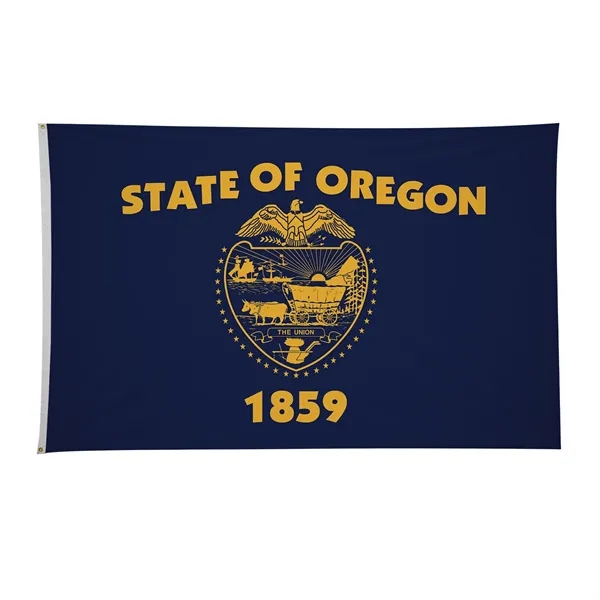 4' x 6' state flag made of nylon with a snow-white... from ASI 87188 Showdown Displays