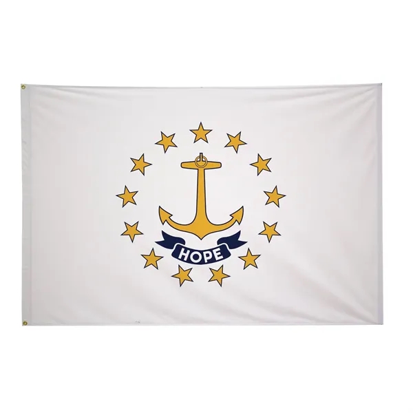 4' x 6' state flag made of nylon with a snow-white... from ASI 87188 Showdown Displays