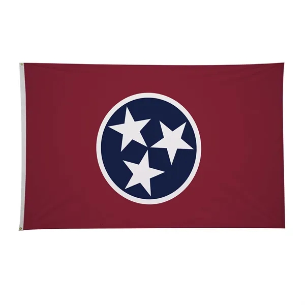 4' x 6' state flag made of nylon with a snow-white... from ASI 87188 Showdown Displays