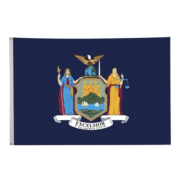 4' x 6' state flag made of nylon with a snow-white... from ASI 87188 Showdown Displays