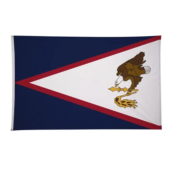 4' x 6' state flag made of nylon with a snow-white... from ASI 87188 Showdown Displays