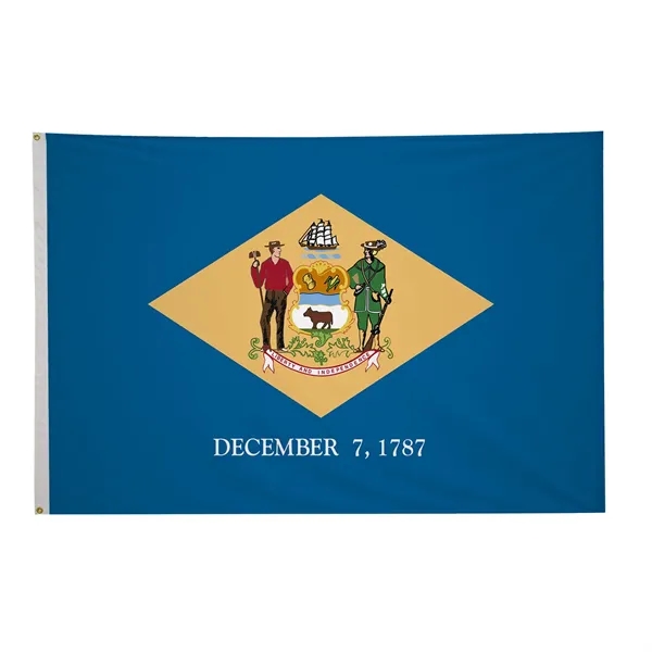 5' x 8' state flag made of nylon with a snow-white... from ASI 87188 Showdown Displays