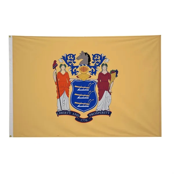 5' x 8' state flag made of nylon with a snow-white... from ASI 87188 Showdown Displays