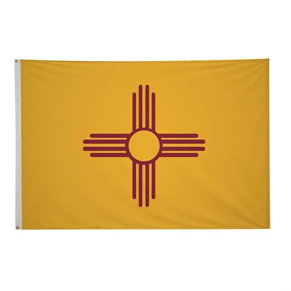 5' x 8' state flag made of nylon with a snow-white... from ASI 87188 Showdown Displays