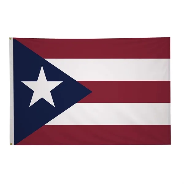 5' x 8' state flag made of nylon with a snow-white... from ASI 87188 Showdown Displays