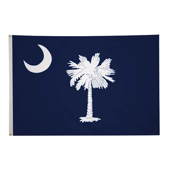 5' x 8' state flag made of nylon with a snow-white... from ASI 87188 Showdown Displays