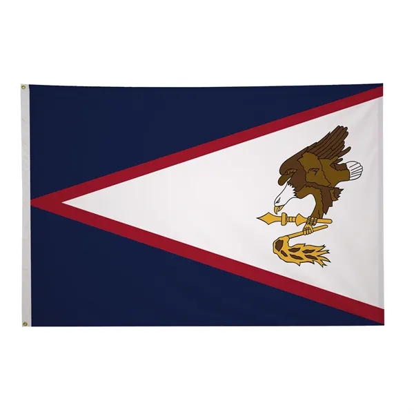 5' x 8' state flag made of nylon with a snow-white... from ASI 87188 Showdown Displays