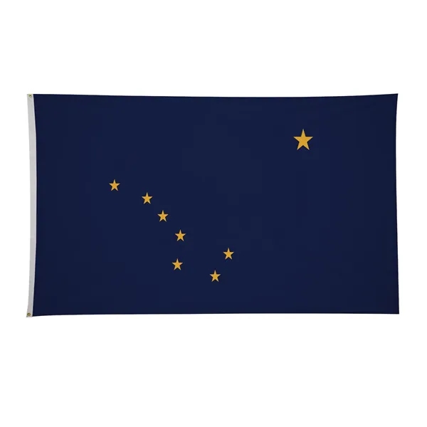 6' x 10' state flag made of nylon with a snow-white... from ASI 87188 Showdown Displays