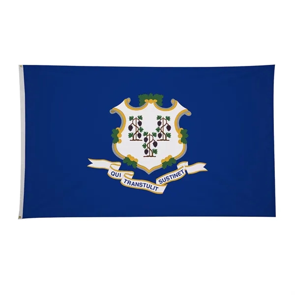 6' x 10' state flag made of nylon with a snow-white... from ASI 87188 Showdown Displays